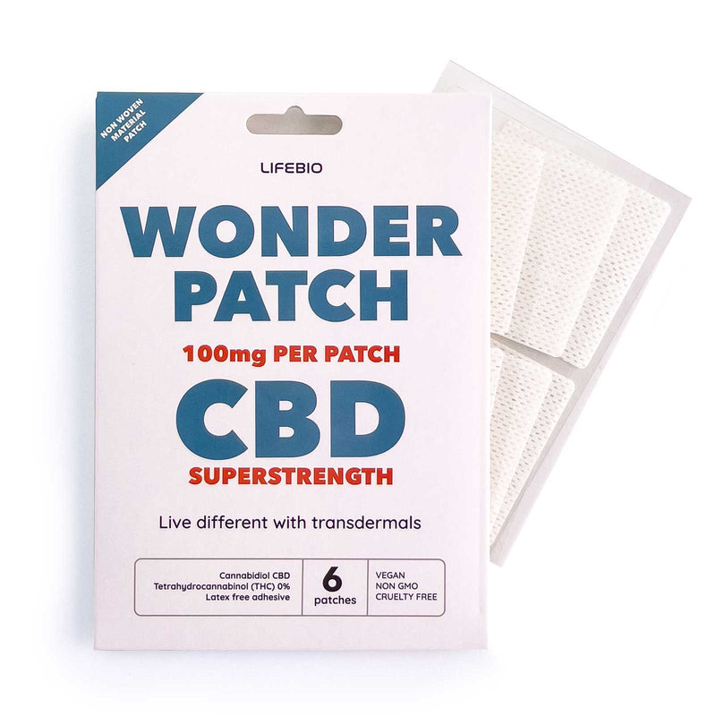 100 mg CBD Wonder Patch Super Strength Topical Patch