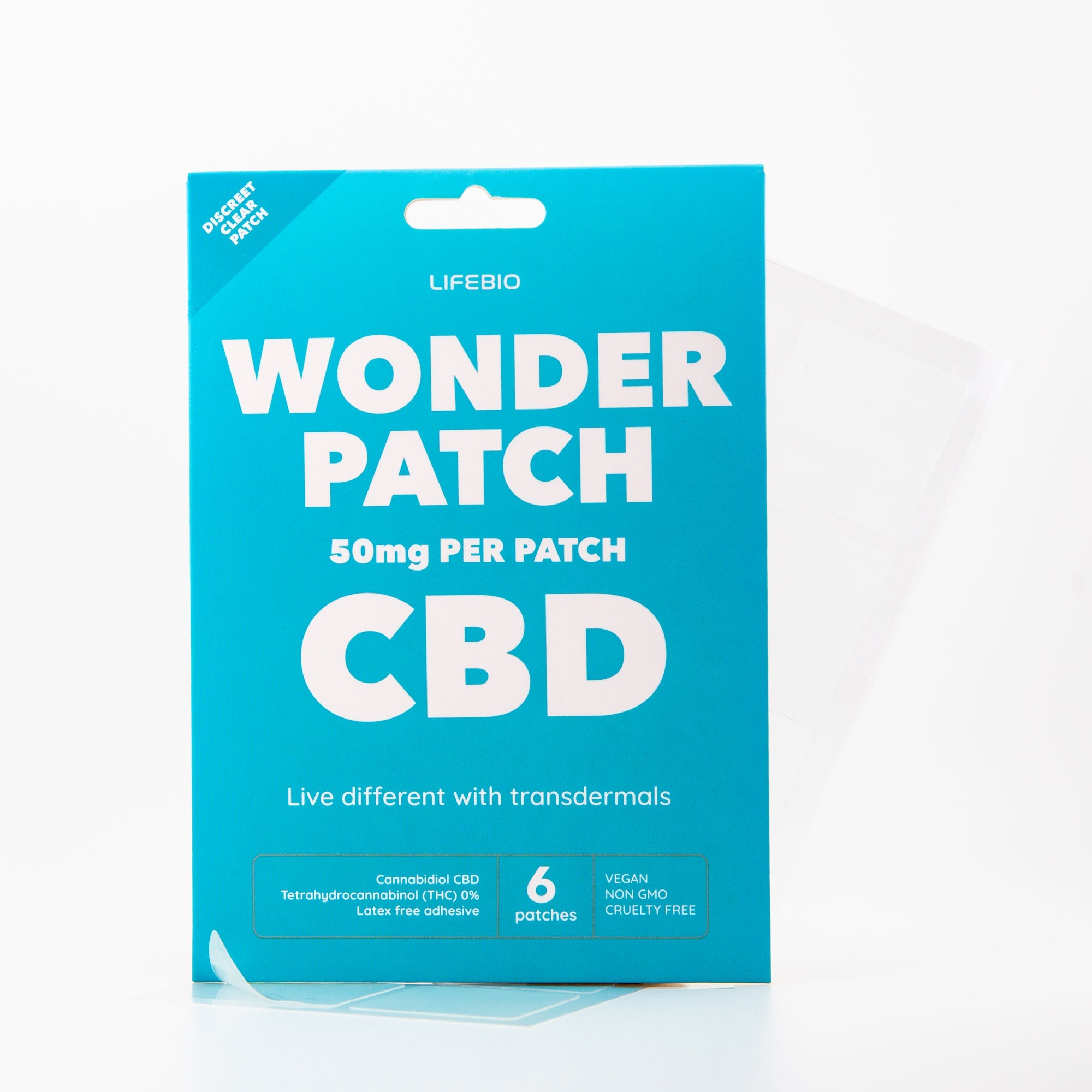 Topical 50mg CBD Patch – Formulated in the UK Non-ingestible CBD patch UK – Transdermal use